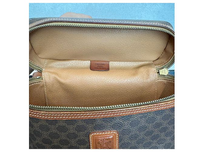 Céline Trucco vintage Celine Marrone - vista 7
