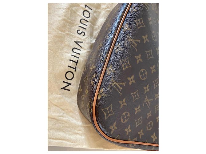 Louis Vuitton Hudson GM Borsa Monogram Canvas Marrone - vista 12
