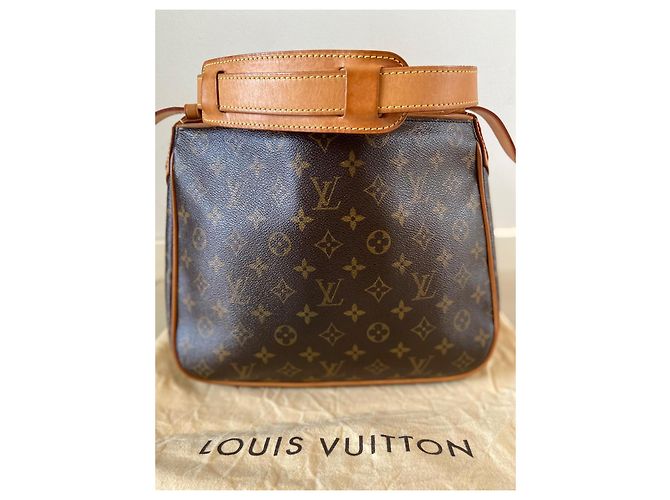 Louis Vuitton Hudson GM Borsa Monogram Canvas Marrone - vista 2