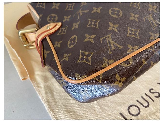Louis Vuitton Monogram Hudson PM Borsa a mano marrone in pelle - vista 8