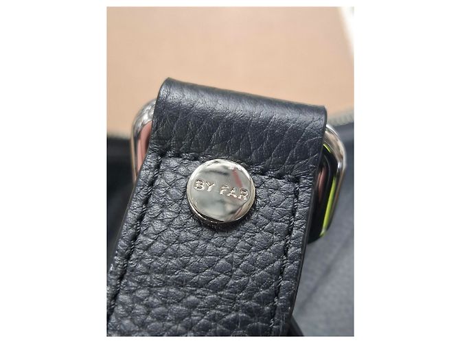 Borsa a spalla Hobo By Far in pelle nera Nero - vista 13