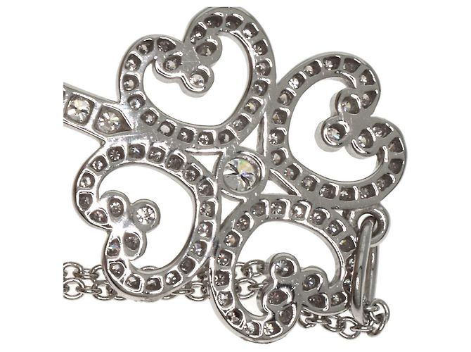 Tiffany & Co Collana in diamante Tiffany Quatra Heart Key - vista 6