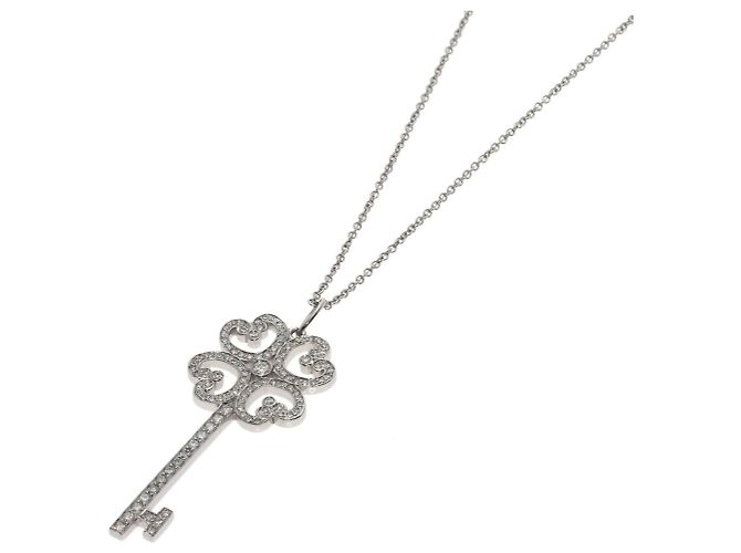 Tiffany & Co Collana in diamante Tiffany Quatra Heart Key - vista 8