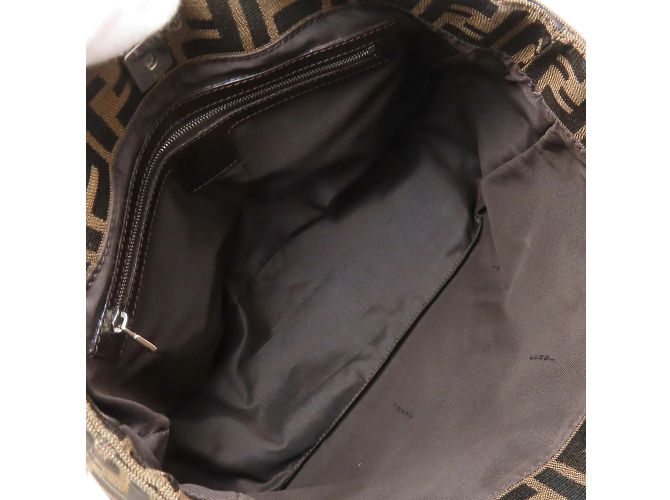 Fendi Zucca-Muster Handtasche Braun - Ansicht 5