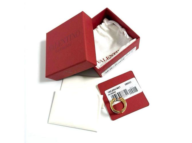Anello in metallo V Logo Signature per donna Valentino - vista 10