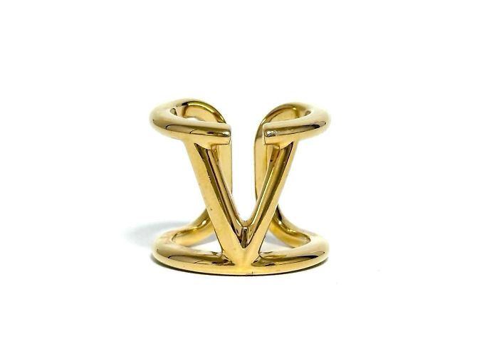 Anello in metallo V Logo Signature per donna Valentino - vista 2