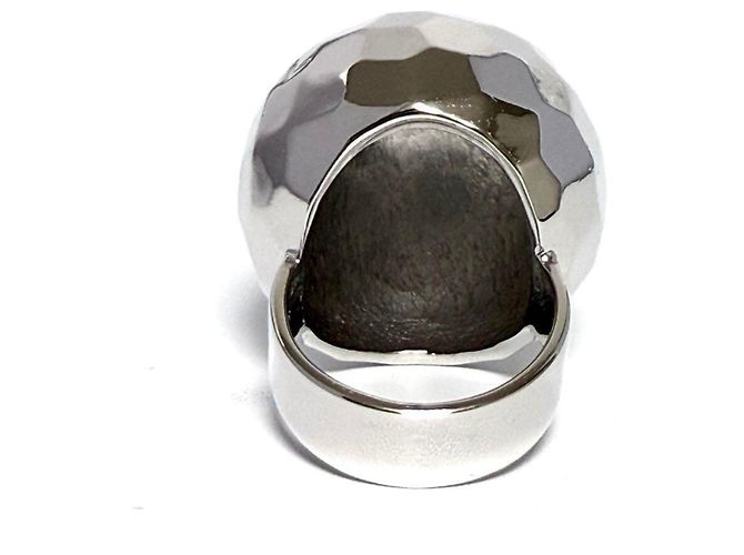 Anello Mirror Ball da donna di Chanel in argento - vista 5