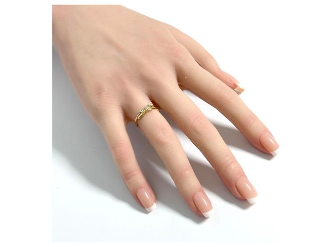 Anello Jeux de Liens in oro giallo 18K di Chaumet D'oro - vista 10