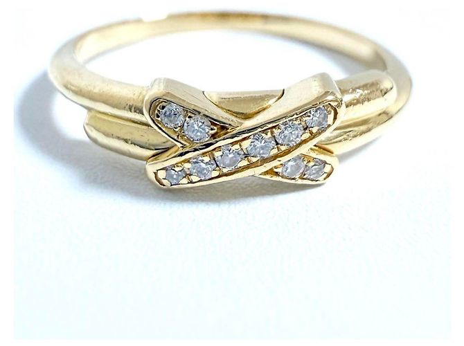 Anello Jeux de Liens in oro giallo 18K di Chaumet D'oro - vista 2