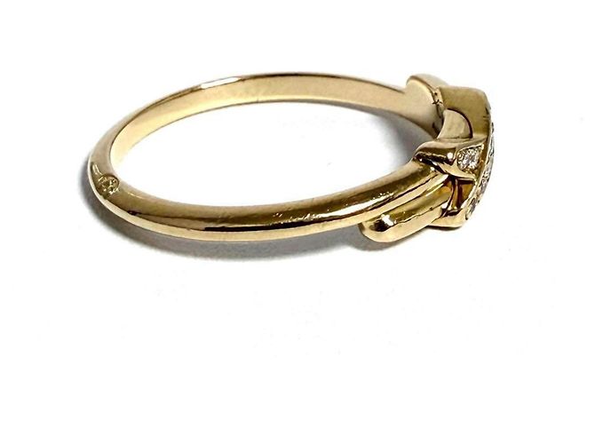 Anello Jeux de Liens in oro giallo 18K di Chaumet D'oro - vista 4