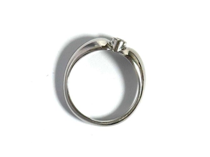 Tiffany & Co Tiffany Doppeltröpfchen-Platin-Diamant-Bandring - Ansicht 6