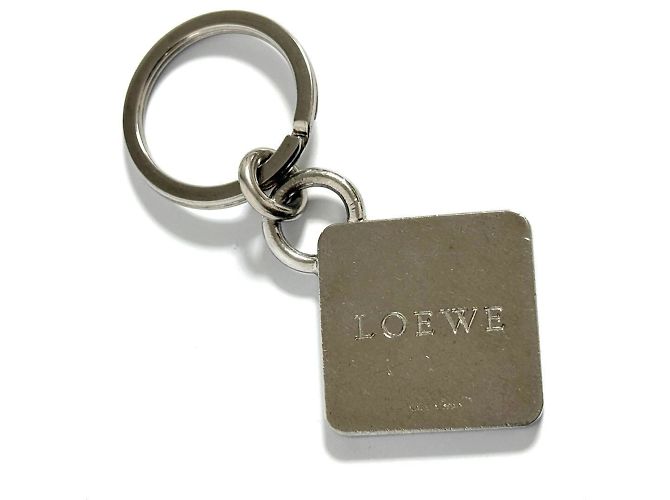 Loewe Men's Key Holder Ring Anagram Red - view 2