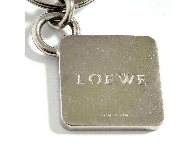 Loewe Men's Key Holder Ring Anagram Red - view 8