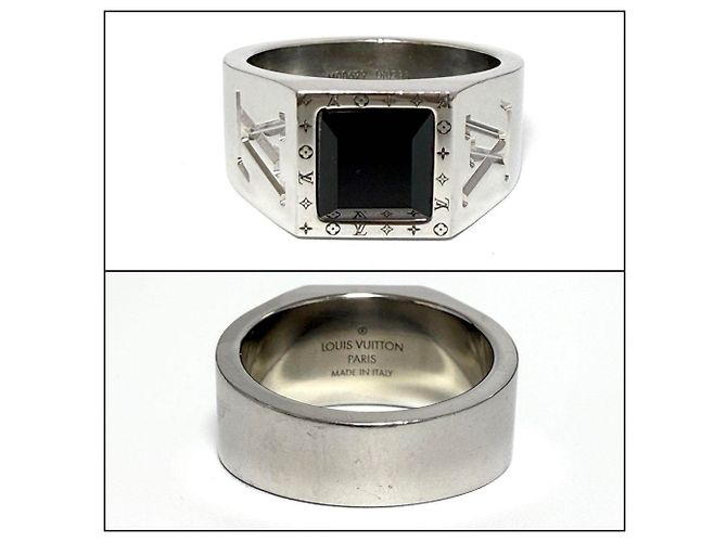 Anello Berg LV Onyx da uomo Louis Vuitton - vista 2