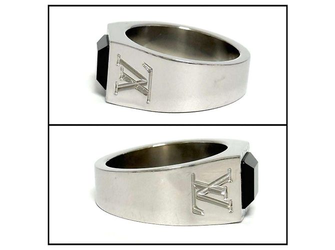 Anello Berg LV Onyx da uomo Louis Vuitton - vista 3