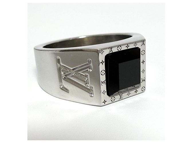 Anello Berg LV Onyx da uomo Louis Vuitton - vista 6