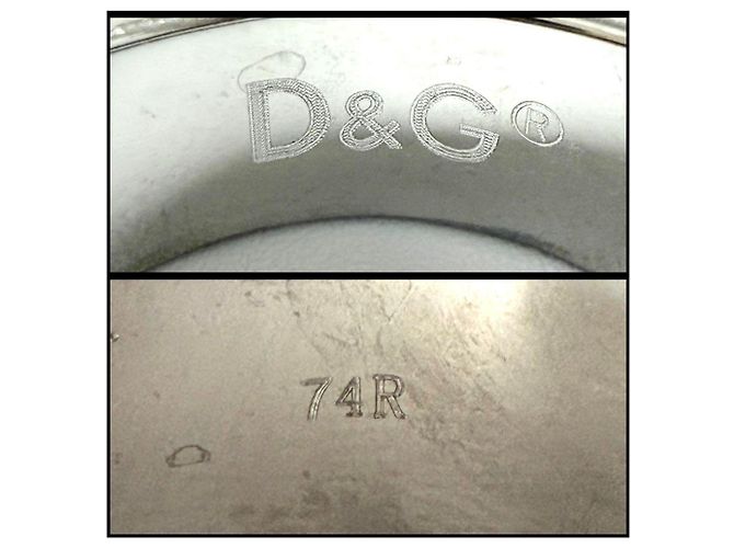 Anello sigillo con logo Dolce & Gabbana per uomo - vista 9