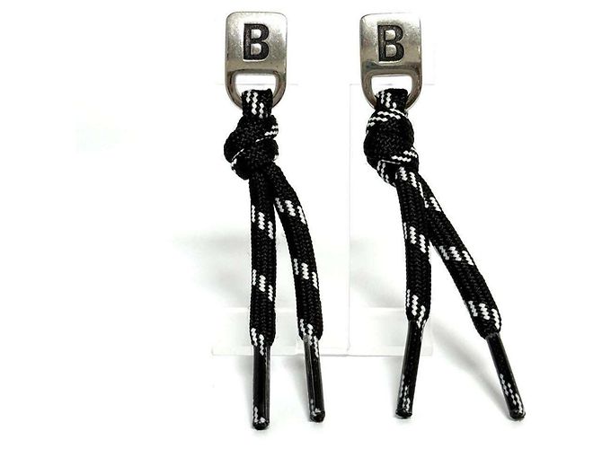 Orecchini a perno B Logo di Balenciaga - vista 2