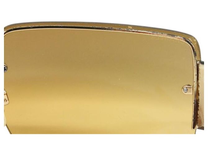 Gafas de sol Chanel 4095-B Swarovski CC Logo marrón Castaño - vista 6
