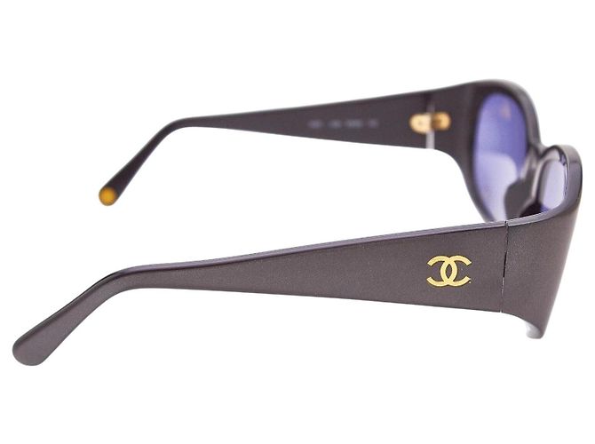 Occhiali da sole Chanel Viola Porpora Oro Logo CC 5025 D'oro - vista 11