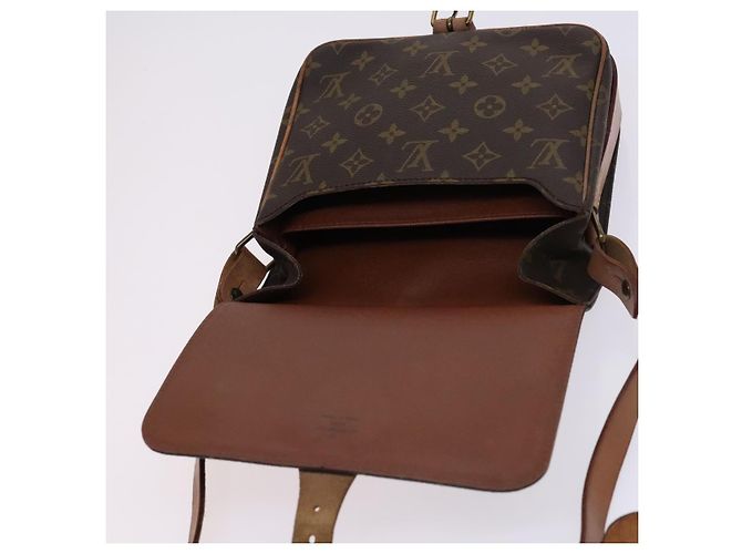 LOUIS VUITTON Monogram Cartouchiere MM Borsa a Spalla M51253 LV Auth MY282 Monogramma - vista 19