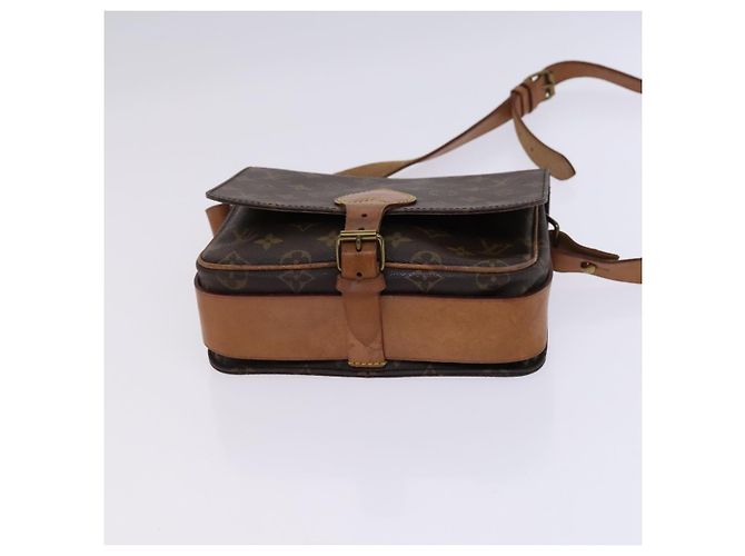 LOUIS VUITTON Monogram Cartouchiere MM Borsa a Spalla M51253 LV Auth MY282 Monogramma - vista 5