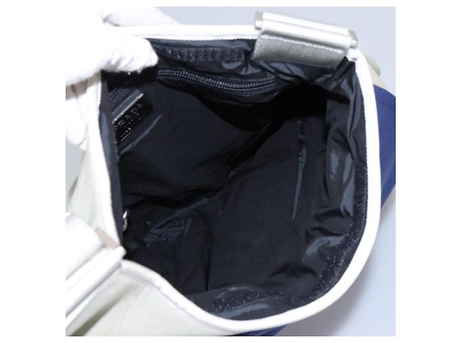 PRADA Borsa a Spalla Sportiva in Nylon Blu Auth bs23958 - vista 10