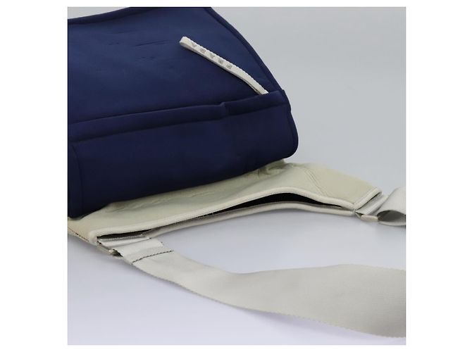 PRADA Borsa a Spalla Sportiva in Nylon Blu Auth bs23958 - vista 14