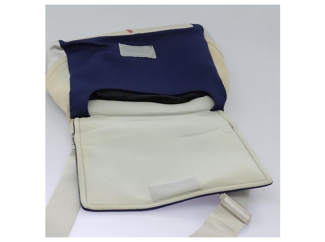 PRADA Borsa a Spalla Sportiva in Nylon Blu Auth bs23958 - vista 23