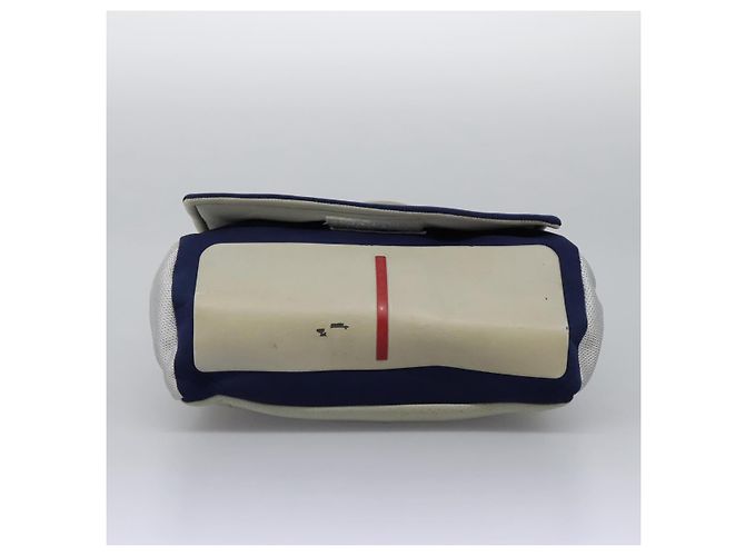 PRADA Borsa a Spalla Sportiva in Nylon Blu Auth bs23958 - vista 5