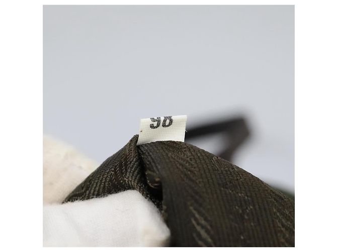 Zaino PRADA in nylon khaki Auth bs23722 Cachi - vista 12