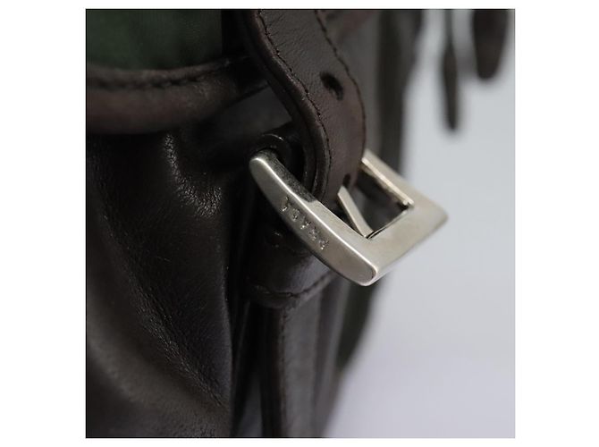 Zaino PRADA in nylon khaki Auth bs23722 Cachi - vista 22