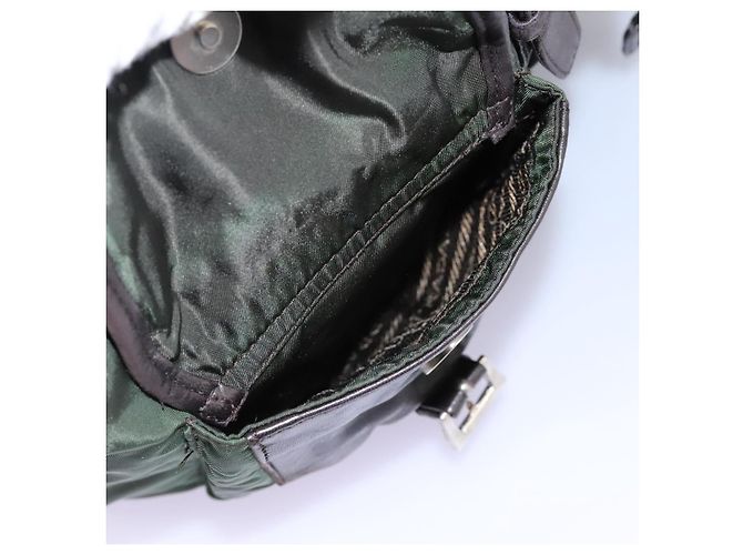 Zaino PRADA in nylon khaki Auth bs23722 Cachi - vista 23