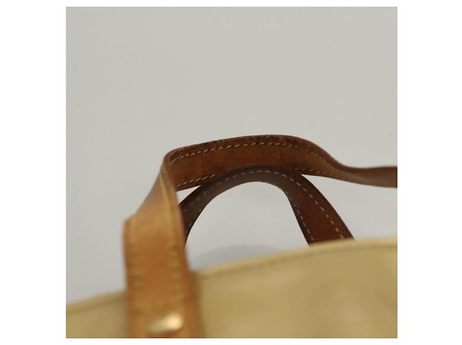 LOUIS VUITTON Monogram Vernis Reade PM Borsa a Mano Beige M91334 LV Auth BD1369 - vista 14