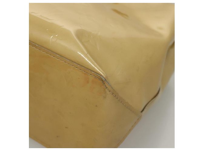 LOUIS VUITTON Monogram Vernis Reade PM Borsa a Mano Beige M91334 LV Auth BD1369 - vista 15