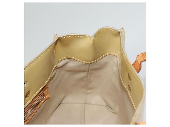 LOUIS VUITTON Monogram Vernis Reade PM Borsa a Mano Beige M91334 LV Auth BD1369 - vista 20