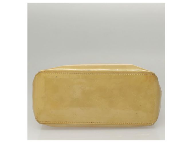 LOUIS VUITTON Monogram Vernis Reade PM Borsa a Mano Beige M91334 LV Auth BD1369 - vista 5