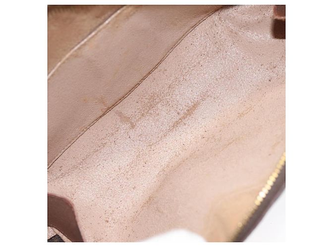 LOUIS VUITTON Pochette Cosmética Demi Ronde Monogramma M47520 LV Auth BD1455 - vista 10