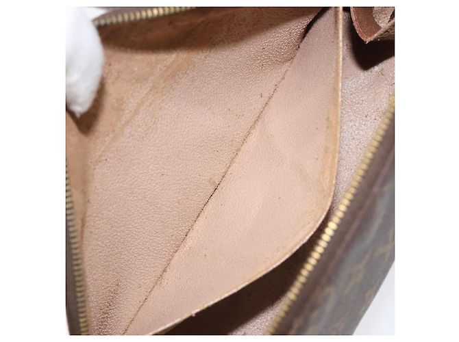 LOUIS VUITTON Pochette Cosmética Demi Ronde Monogramma M47520 LV Auth BD1455 - vista 11