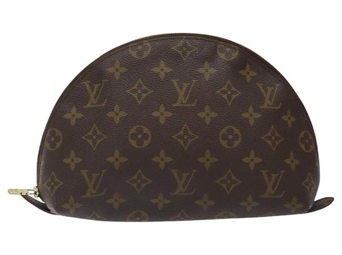 LOUIS VUITTON Pochette Cosmética Demi Ronde Monogramma M47520 LV Auth BD1455 - vista 13