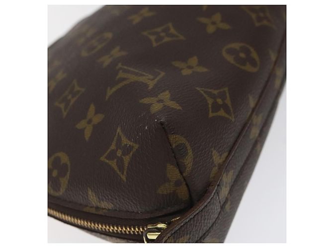LOUIS VUITTON Pochette Cosmética Demi Ronde Monogramma M47520 LV Auth BD1455 - vista 14
