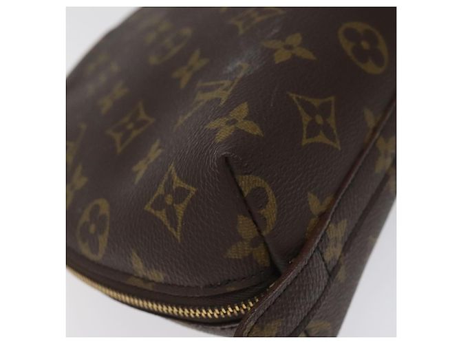 LOUIS VUITTON Pochette Cosmética Demi Ronde Monogramma M47520 LV Auth BD1455 - vista 16