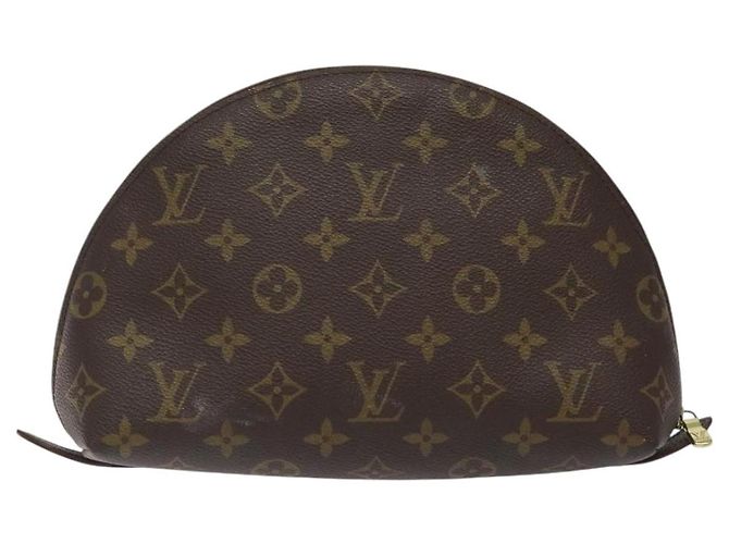 LOUIS VUITTON Pochette Cosmética Demi Ronde Monogramma M47520 LV Auth BD1455 - vista 2