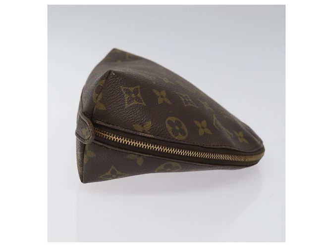 LOUIS VUITTON Pochette Cosmética Demi Ronde Monogramma M47520 LV Auth BD1455 - vista 3