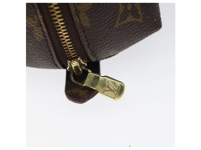 LOUIS VUITTON Pochette Cosmética Demi Ronde Monogramma M47520 LV Auth BD1455 - vista 8