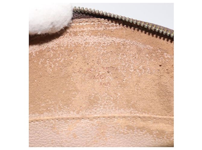 LOUIS VUITTON Pochette Cosmética Demi Ronde Monogramma M47520 LV Auth BD1455 - vista 9