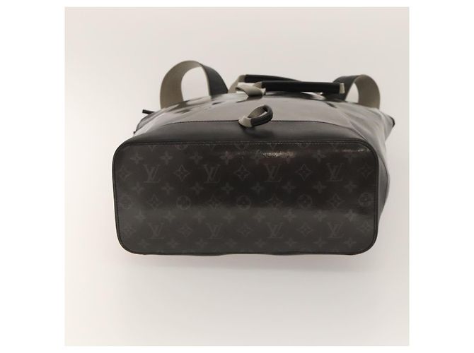 LOUIS VUITTON Monogram Eclipse Glaze Zaino con Zip M43900 LV Auth bs23583 Monogramma - vista 5