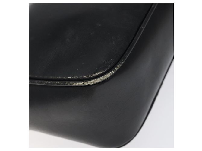 Céline Borsa a tracolla CELINE in pelle nera Auth nb304 Nero - vista 16