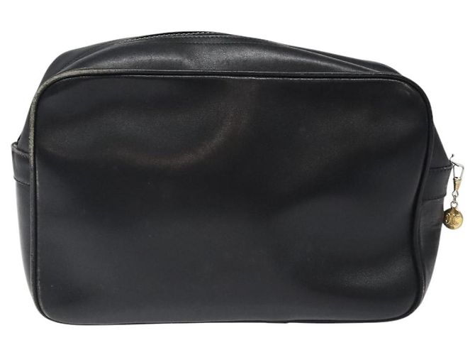 Céline Borsa a tracolla CELINE in pelle nera Auth nb304 Nero - vista 2