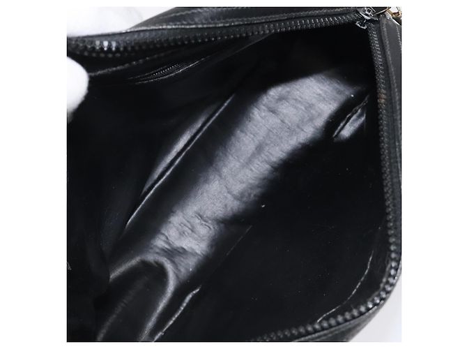 Céline Borsa a tracolla CELINE in pelle nera Auth nb304 Nero - vista 9